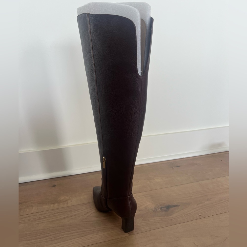 Vince Camuto Over the Knee Boots “Shalie” in Espresso Brown - Picture 6 of 14